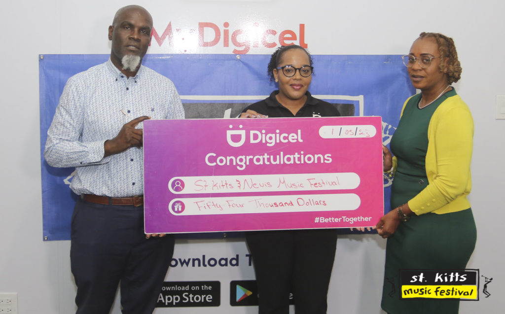 Digicel Signs on as Gold Sponsor Of St. Kitts Music Festival