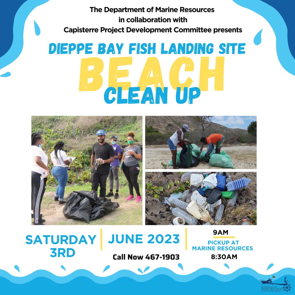 DEPT OF MARINE RESOURCES TO HOST BEACH CLEANUP THIS WEEKEND; PUBLIC INVITED