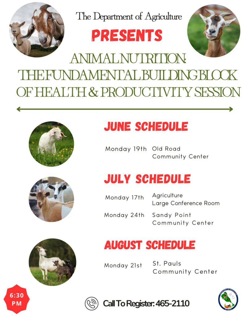 BULLETIN–FARMERS INVITED TO NUTRITION MANAGEMENT TRAINING SESSIONS