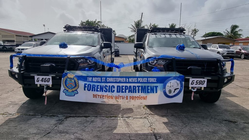 RSCNPF COMMISSIONS NEW CRIME SCENE RESPONSE VEHICLES