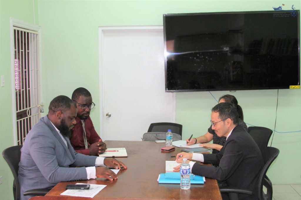 JAPAN TECHNICAL TEAM MEETS WITH MARINE RESOURCES OFFICIALS TO DISCUSS SUSTAINABLE MANAGEMENT OF COASTAL FISHERIES PROJECT