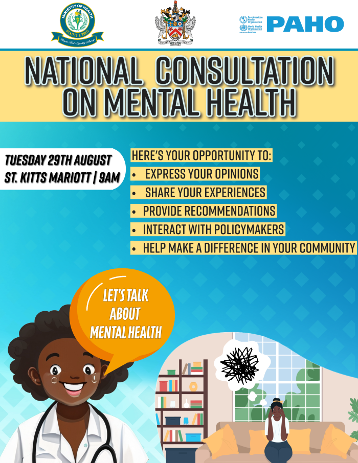 The Ministry of Health and PAHO Announce National Consultation on Mental Health