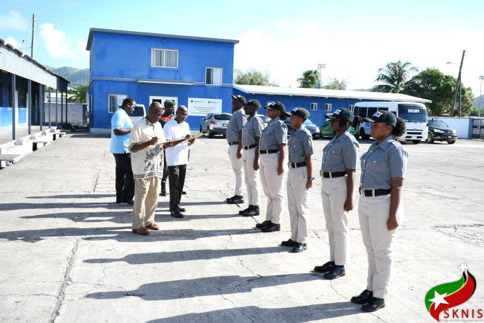 POLICE RECRUITS UNDERTAKING CRITICAL EXAMS AT THE SIX-WEEK MARK