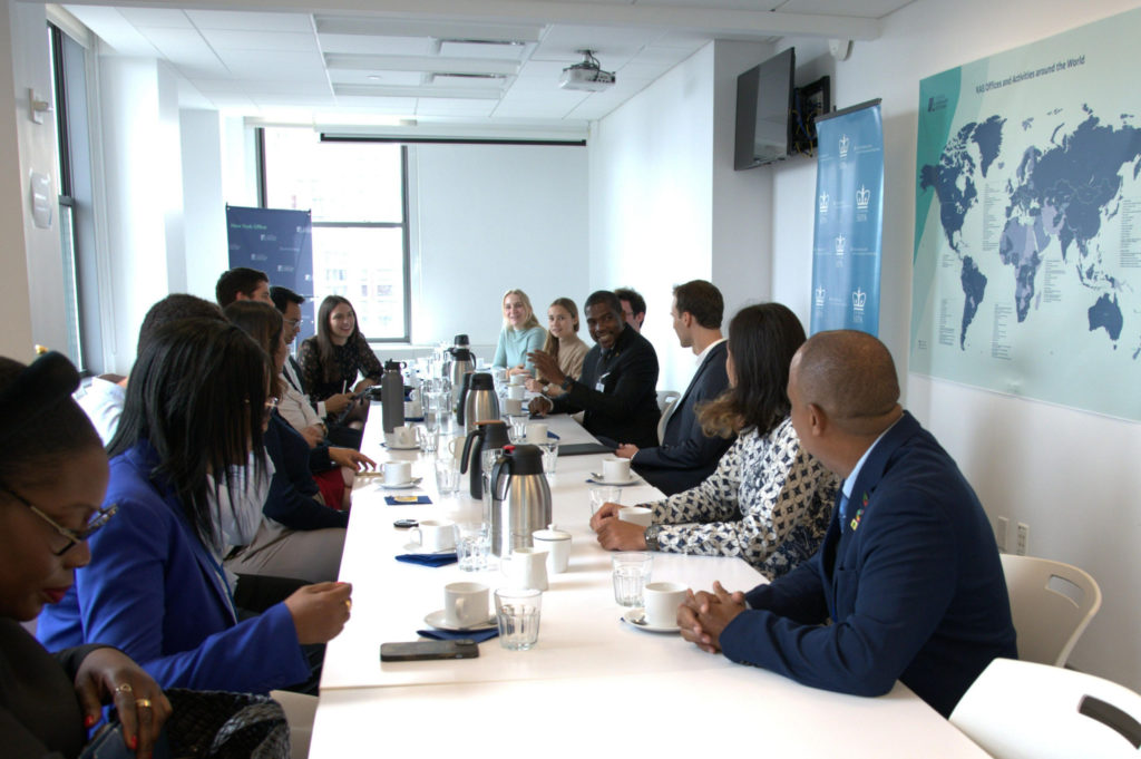 Prime Minister of Saint Kitts and Nevis Engages in Informative Dialogue with Columbia Students in New York