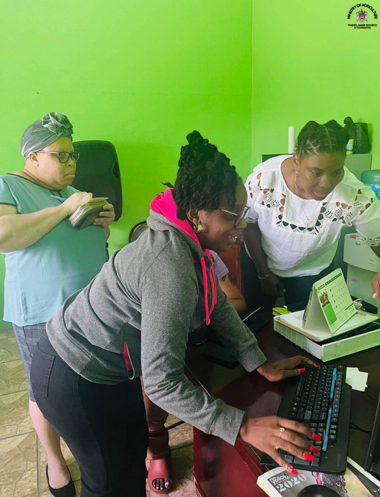 MINISTRY OF AGRICULTURE ONE STEP CLOSER TO INTRODUCING ONLINE SERVICES AT BASSETERRE PUBLIC MARKET