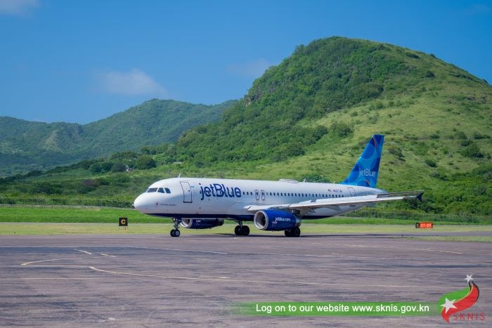 ADDITION OF JETBLUE FLIGHTS TO ST. KITTS WILL HELP PROPEL THE FEDERATION’S ECONOMY TO GREATER HEIGHTS, SAYS PRIME MINISTER DR. DREW