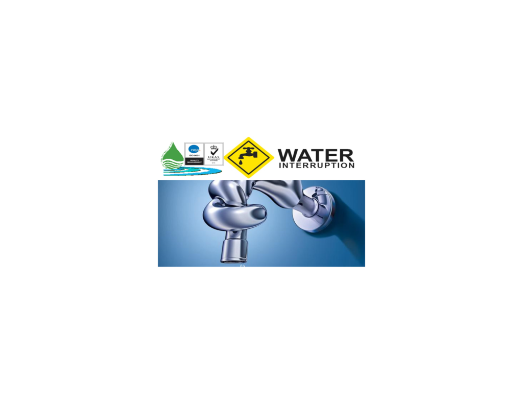 Emergency Interruption in Water Service