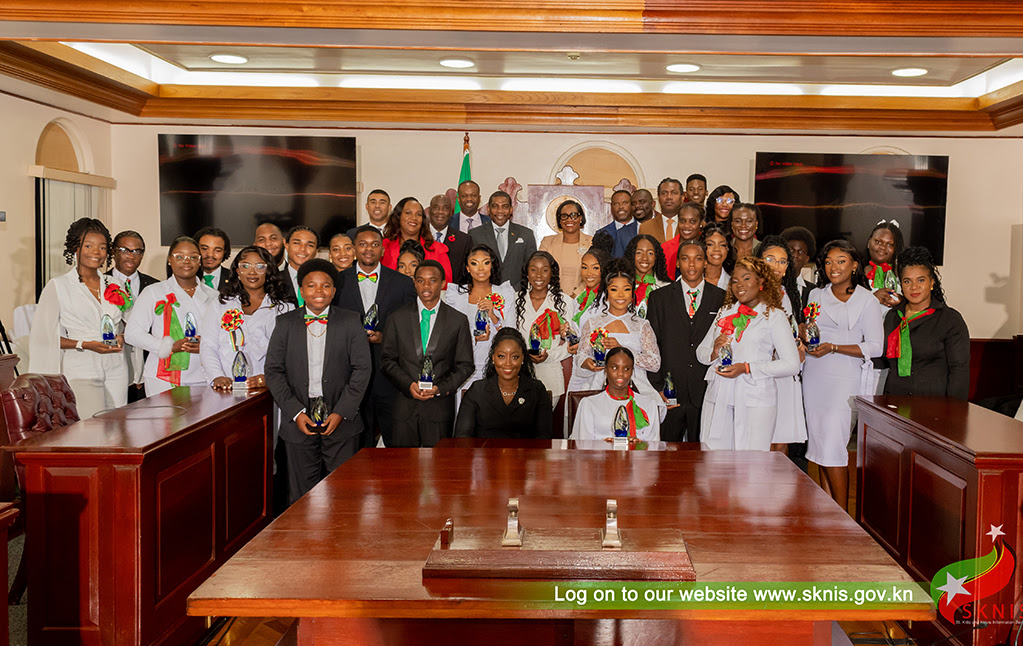 ST. KITTS AND NEVIS HONOURS THE 2024 CLASS OF THE 25 MOST REMARKABLE TEENS AT SPECIAL PARLIAMENTARY SITTING