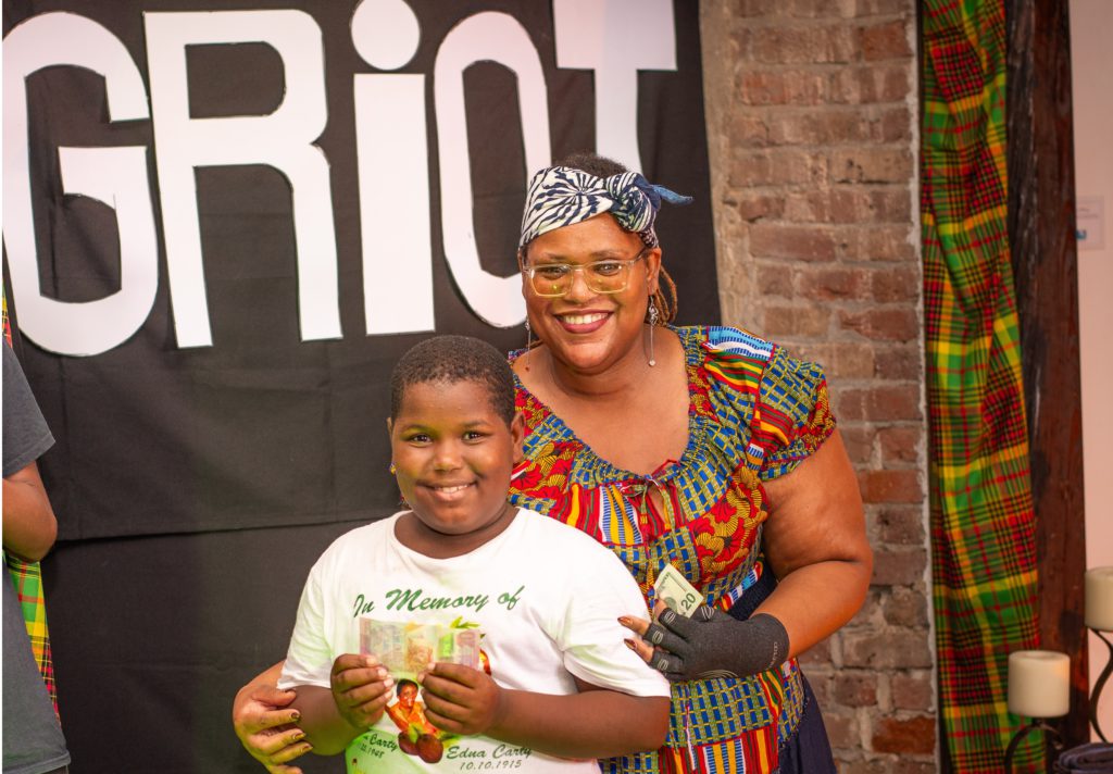 Griot Brings Traditional Storytelling Experience to Residents of St. Kitts and Nevis