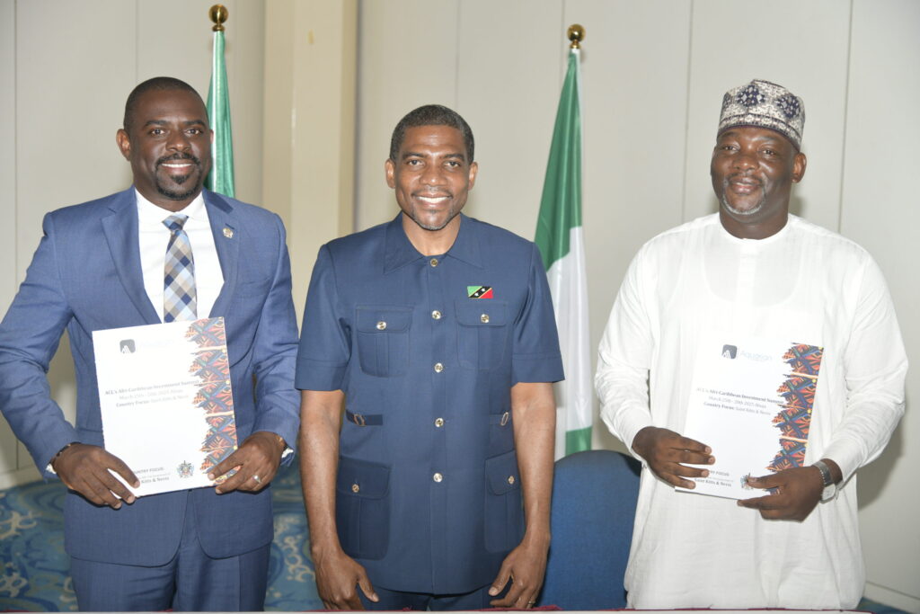 SAINT KITTS AND NEVIS SIGNS MOU WITH NIGERIA’S GREEN ECONOMIC ZONE TO ESTABLISH AFRICAN-CARIBBEAN ATLANTIC COOPERATION