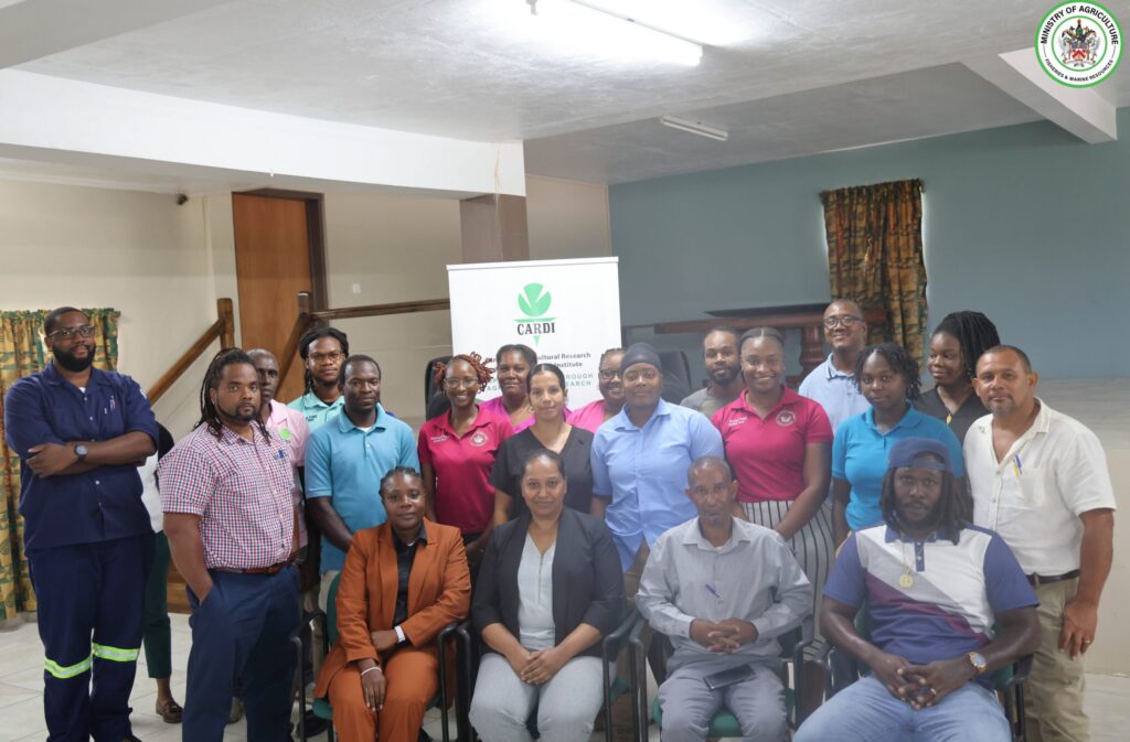 ST. KITTS AGRICULTURE DEPARTMENT PARTNERS WITH CARDI FOR REPORT WRITING CAPACITY BUILDING WORKSHOP
