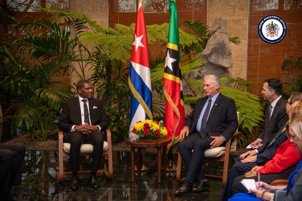 Prime Minister Drew and President Díaz-Canel Forge New Paths for SKN-Cuba Partnership