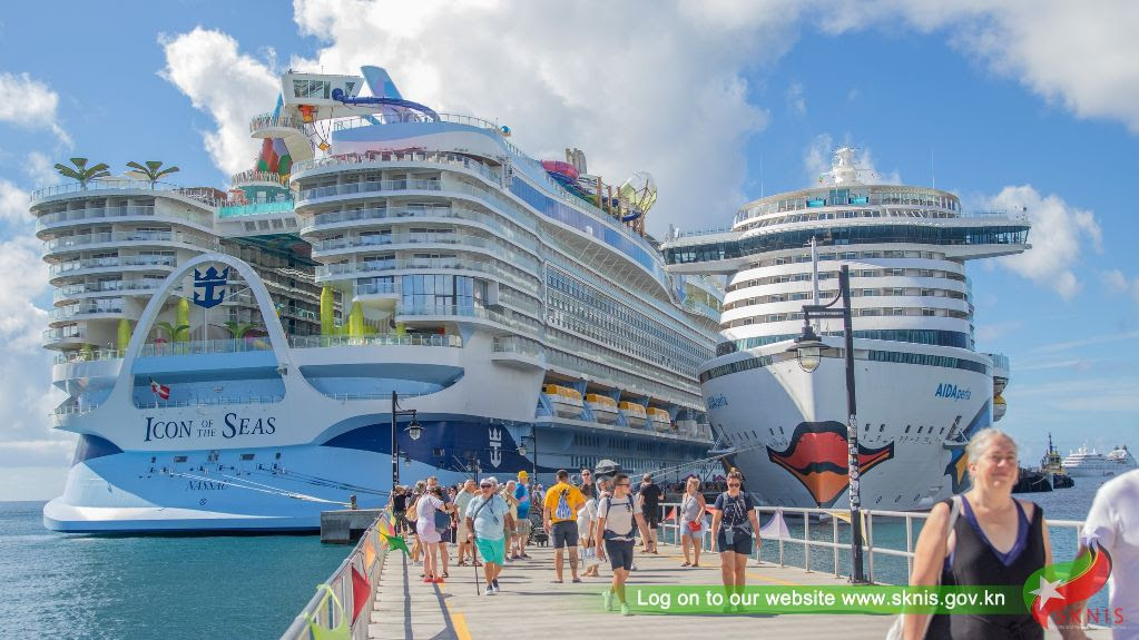 SAINT KITTS CRUISE ARRIVALS SAIL TO EIGHT PERCENT INCREASE IN 2024-2025 SEASON