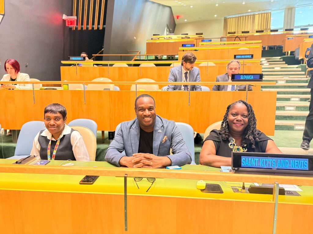 St. Kitts and Nevis Elected Vice President of Eightieth Session of the United Nations General Assembly