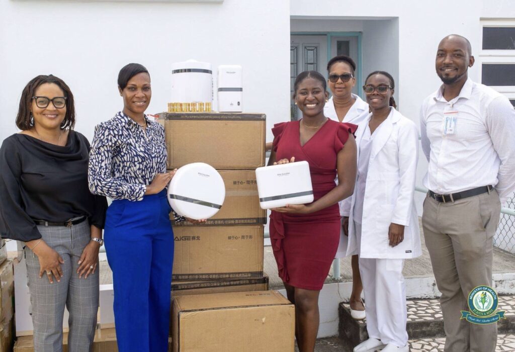 CleanRite Donates Sanitation and Hygiene Equipment to Joseph N. France General Hospital